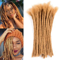 60 Strands Dreadlock Extensions For Men/Women  Afro Kinky Straight 100% Human Hair Handmade Loc Extensions Hair Braids Crochet Beauty hair & fashionfj