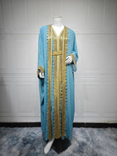 Eid Women Abaya Dress Muslim 2 Piece Set Cardigan with Inner Dress Lace-up Robe Caftan Robe Jalabiya Ramadan Morocco Kaftan 2025 Beauty hair & fashionfj