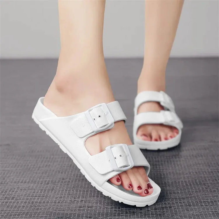 Slippers for Men and Women, Waterproof, Non-Slip, Thick-Soled, Wear-Resistant, Soft-Soled, Comfortable, Casual Sandals Beauty hair & fashionfj