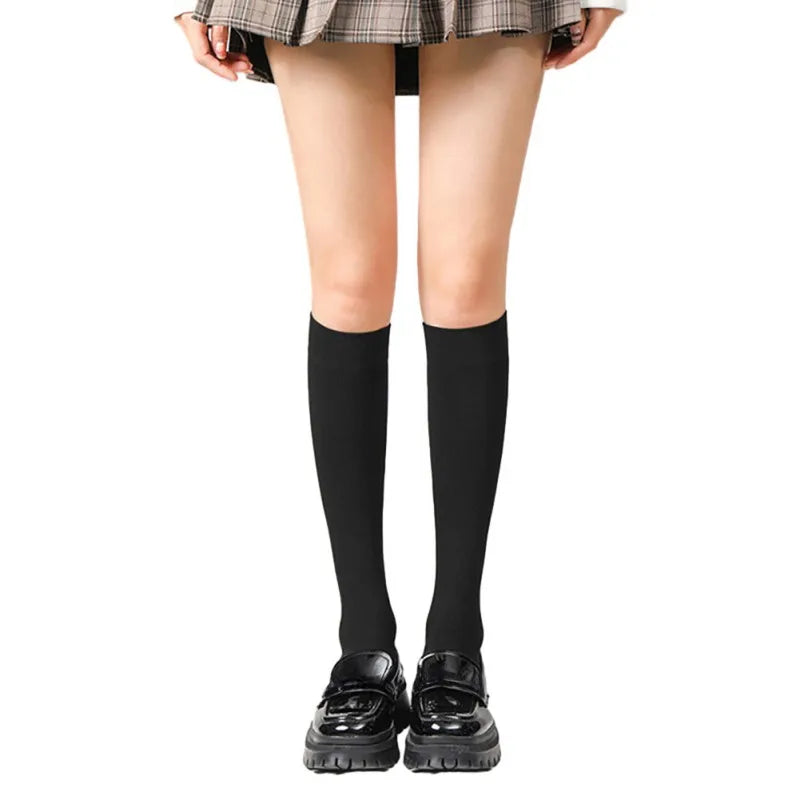 Kids Girls Knee High Socks School Uniform Socks Girls Seamless Cotton Stockings Toddler Football Socks Dress Socks