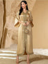 Eid Muslim Dress for Women Ramadan Jalabiya Lace Diamond Party Dresses Abaya Long Robe Morocco Dubai Kaftan Vestidos Largos 2025 Beauty hair & fashionfj