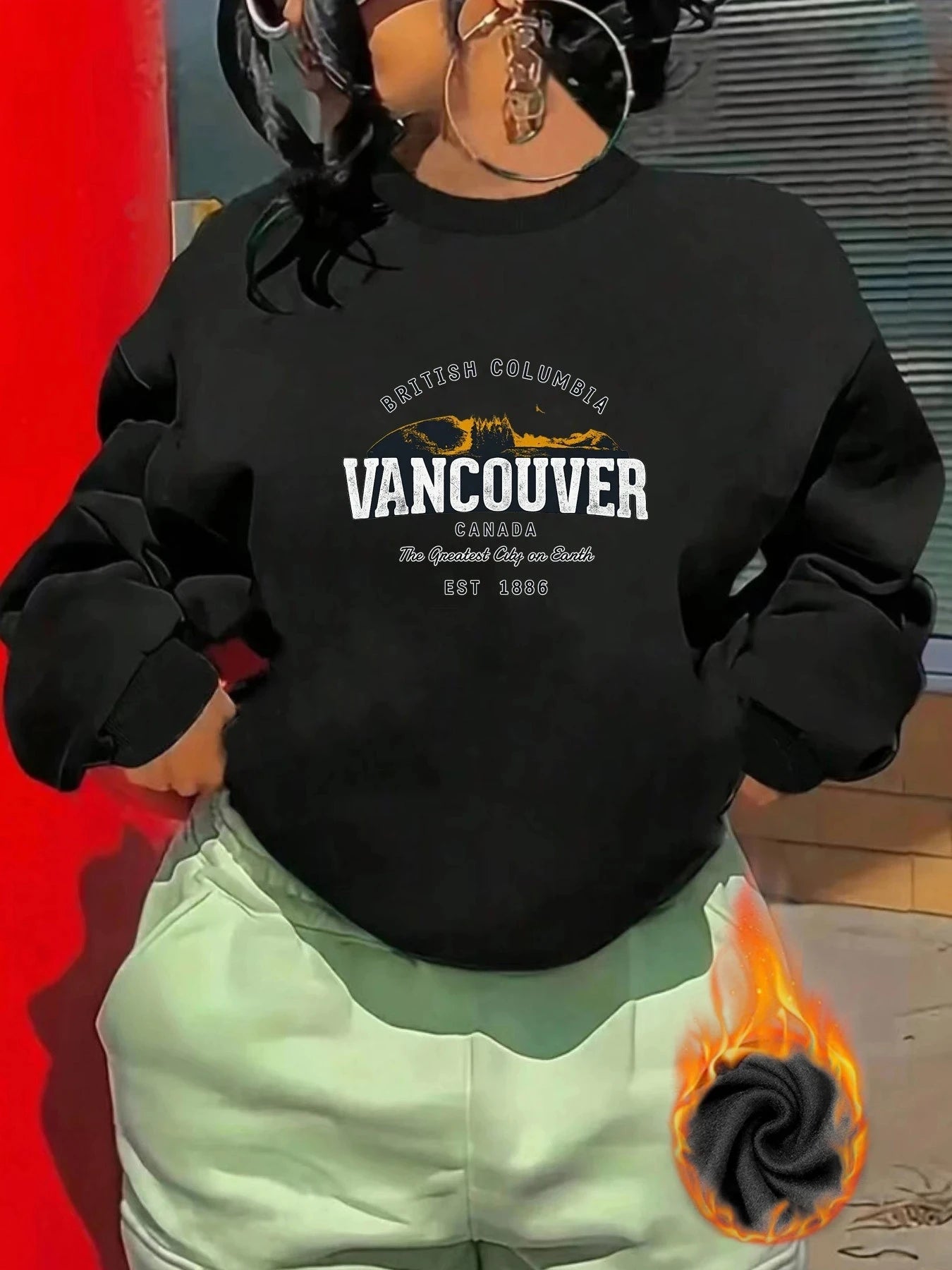 【007199】Letter pattern Fashionable women&