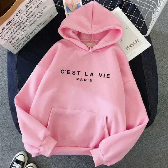 Cozy & Stylish Warm Female Hooded Tops – Perfect for Every Season Beauty hair & fashionfj