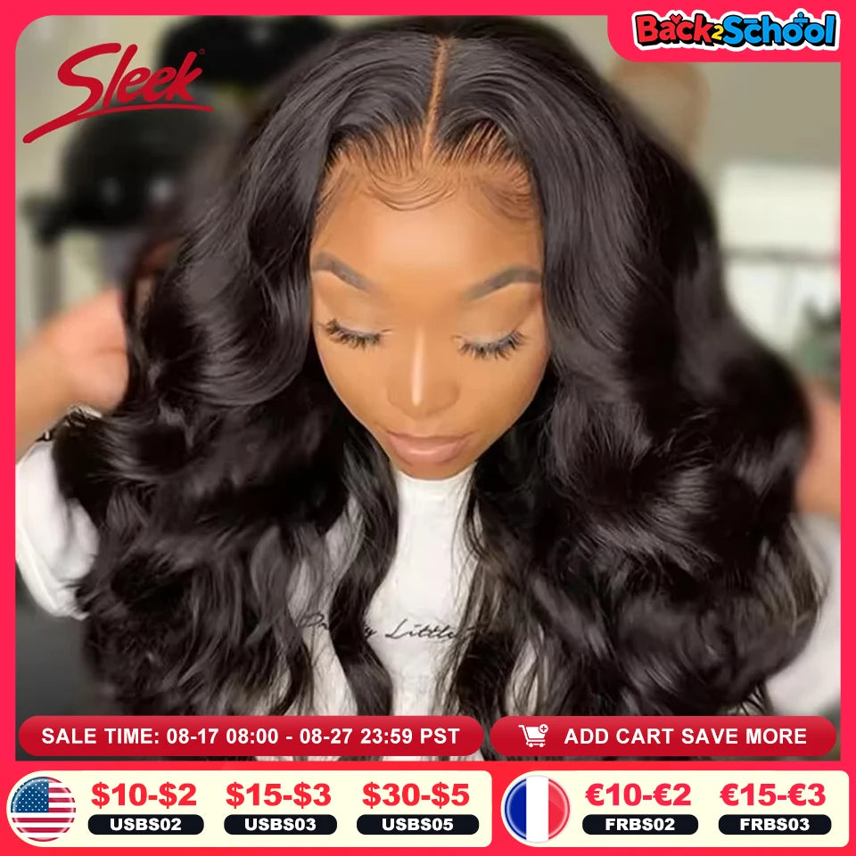 Brazilian Body Wave Transparent Human Hair Wig 13*5*2 Lace Wig Human Hair Wigs Sleek On Sale Clearance Lace Front Wig For Women