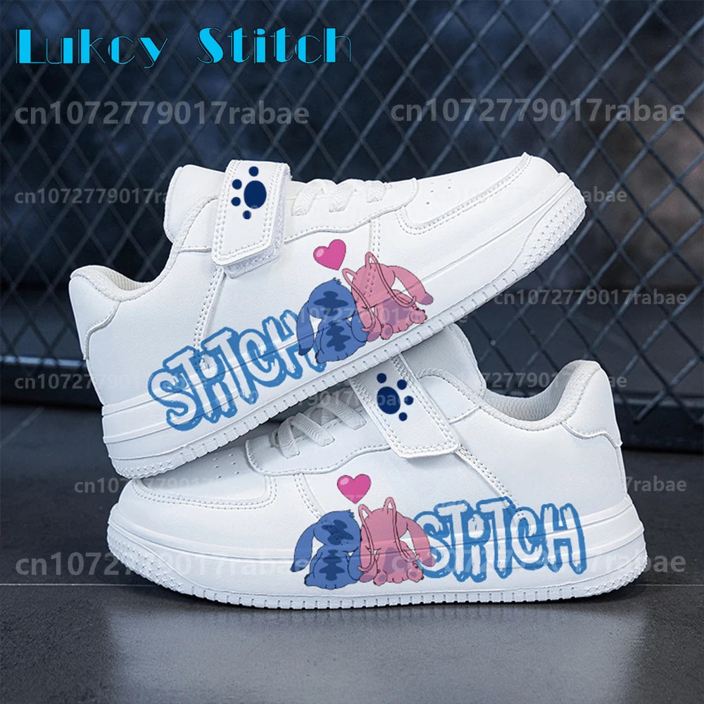Stitch Shoes sneakers for children Student Casual basketball shoes Kid Sneakers girls boys Running Fashion Sports Shoes Gift