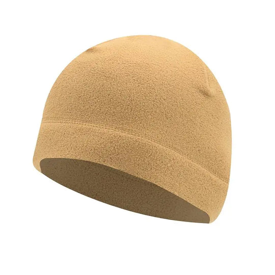 Winter New Fleece Hat Windproof Outdoor Hiking Accessories Hunting Men Caps Snowboard Cycling Warmer Brimless Beanies Hat