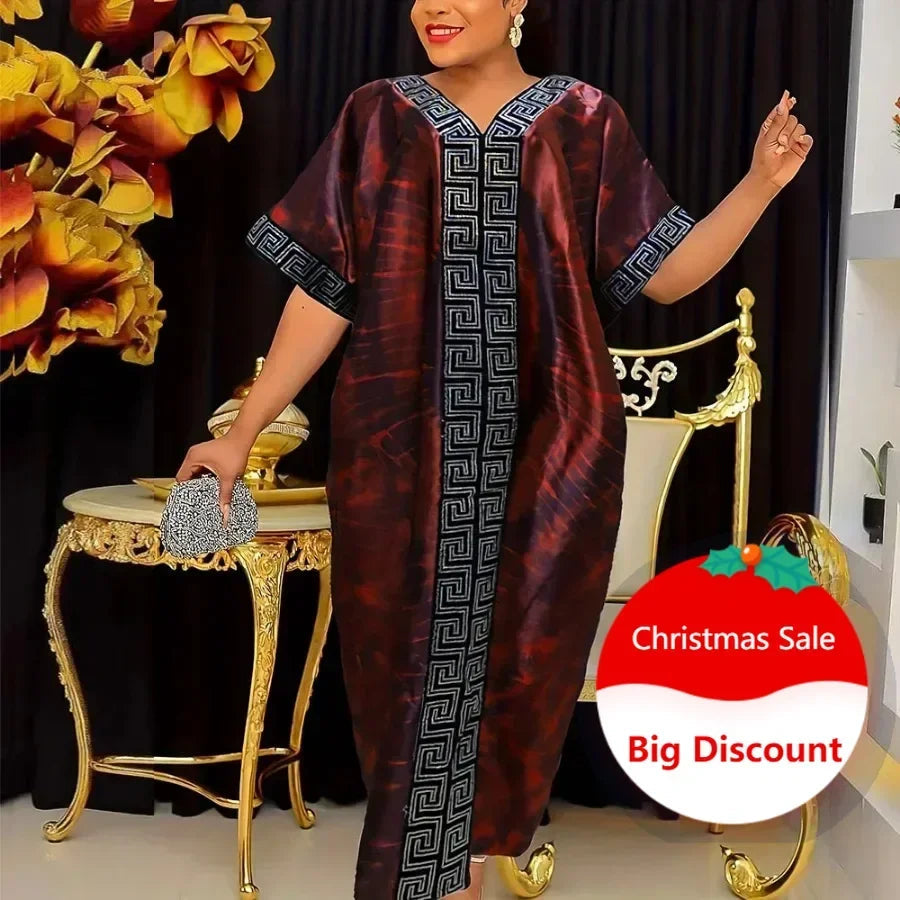 Customized Abayas For Women Dubai Luxury African Muslim Fashion Caftan Marocain Evening Party Dresses Boubou Robe Djellaba Femme Beauty hair & fashionfj