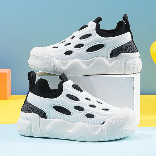 Kids Shoes Children Boys Sneakers Soft-soled Lightweight Breathable Non-slip Sports Running Walking for Girls Tennis Mesh Shoes