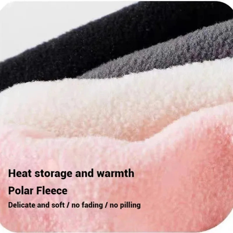 Winter Warm Hat with Mask and Neck Warmer 3-in-1 Windproof Balaclava for Men and Women  hat Cycling Cold Weather Protection