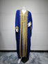 Eid Women Abaya Dress Muslim 2 Piece Set Cardigan with Inner Dress Lace-up Robe Caftan Robe Jalabiya Ramadan Morocco Kaftan 2025 Beauty hair & fashionfj