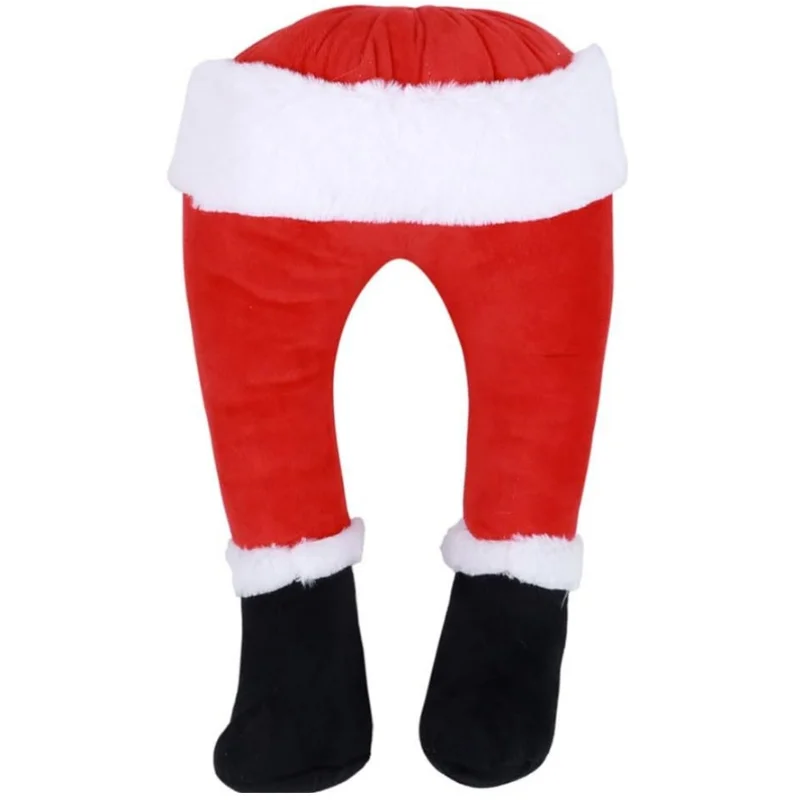 2025 Christmas Tree Decoration Plush Door Decoration Santa Elf Legs Christmas Decoration Home Ornaments