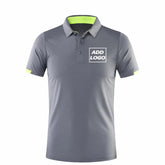 Quick-drying sports polo shirt custom printed company brand logo casual short-sleeved polo print shirt T-shirt 4XL 2025 Beauty hair & fashionfj