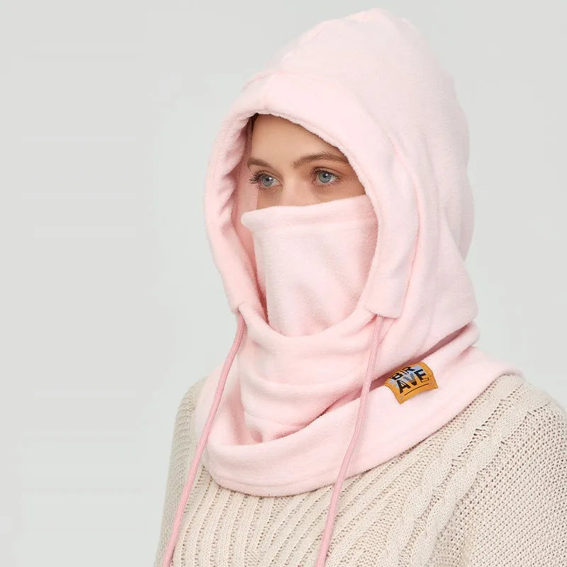 Winter Warm Hat with Mask and Neck Warmer 3-in-1 Windproof Balaclava forMen and Women Masked hat Cycling Cold Weather Protection