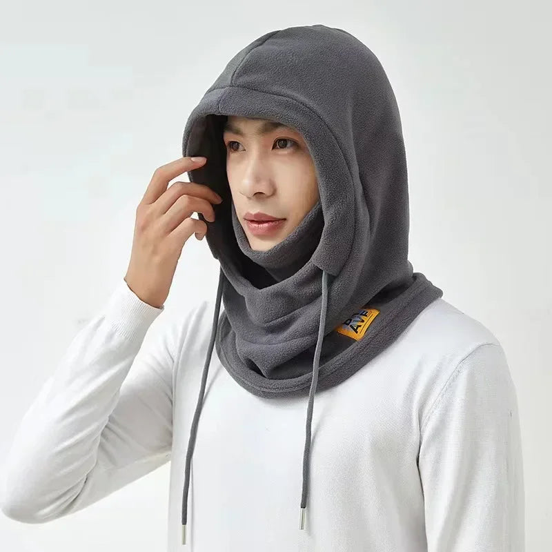 Winter Warm Hat with Mask Neck Warmer 3-in-1 Windproof Balaclava for Men and Women hat Cycling Hiking Cold Weather Protection