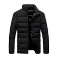 Winter men's thick jacket, warm and thick, slim-fitting outerwear, men's casual high-quality warm coat