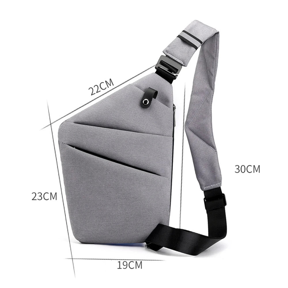 Sling Bag for Women Crossbody Lightweight -Proof Thin Fanny Pack Multifunctional Gift for Teens Adults