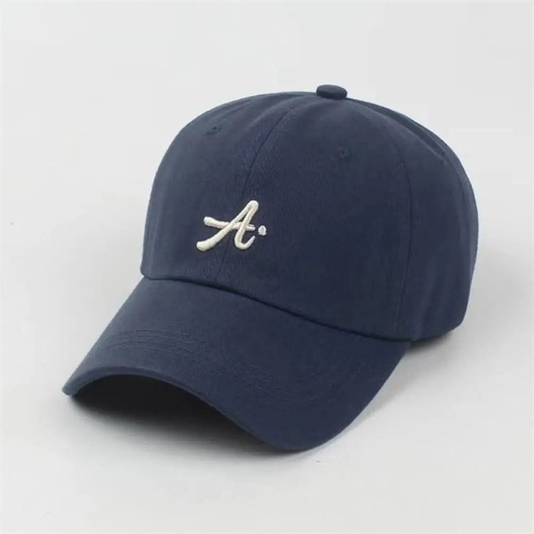 Retro Embroidered Embroidery Baseball Cap Spotted Cat Peaked Cap Letter Baseball Hat Sunscreen Hat Retro Sun Hat Spring Summer Beauty hair & fashionfj