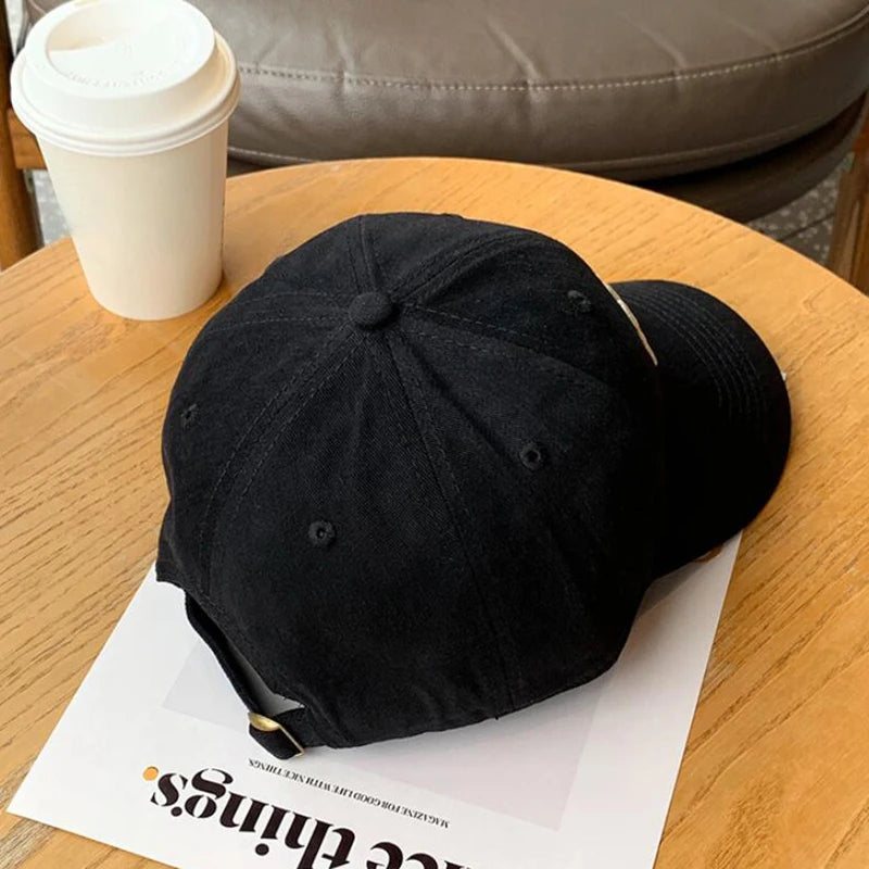 RICYGVM Letter Embroidery Baseball Hat For For Women Men Fashion Duck Tongue Cap Outdoor Sunshade Peaked Caps Solid Color Visors Beauty hair & fashionfj