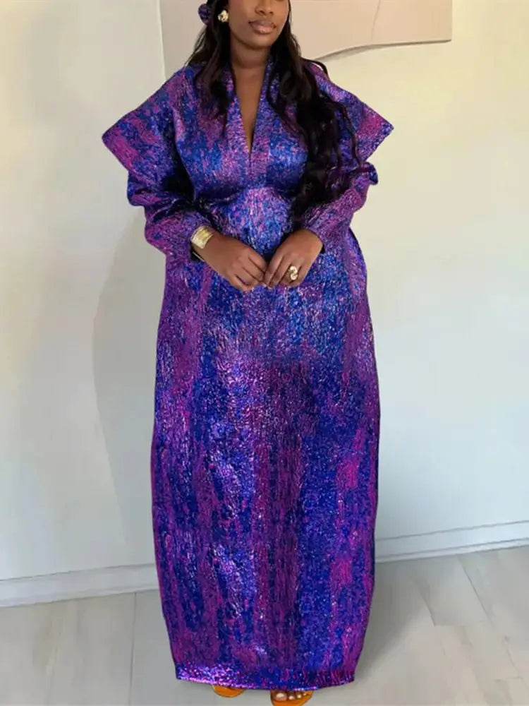 African Dresses for Women Traditional Africa Clothing Dashiki Ankara Outfits Gown Abayas Robe Muslim Kaftan Maxi Long Dress 2025 Beauty hair & fashionfj