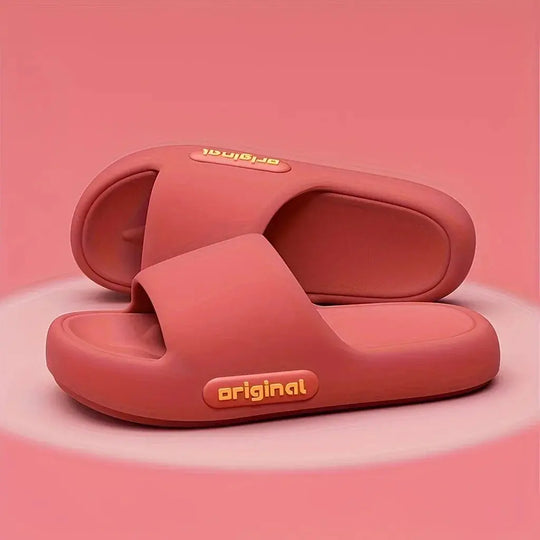 Women's Soft Slippers Thick-Soled Anti-Slip Indoor Outdoor Home Bathroom Relaxing Comfortable Cushioned Sandals，slippers woman Beauty hair & fashionfj