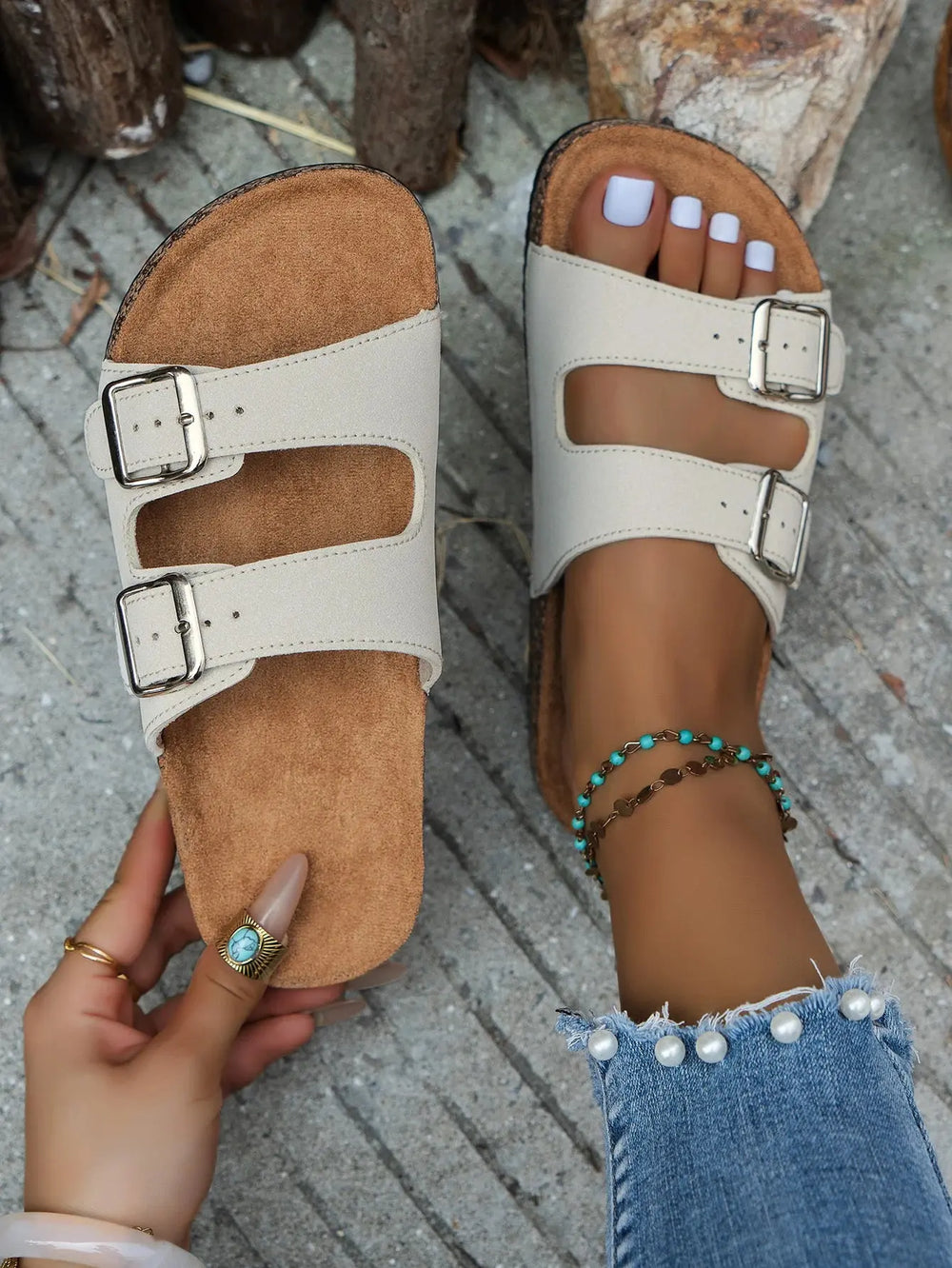 Women's Slippers Are Fashionable, Versatile, Casual and Comfortable, Thick-Soled Wear-Resistant Slippers for Home and Outings Beauty hair & fashionfj