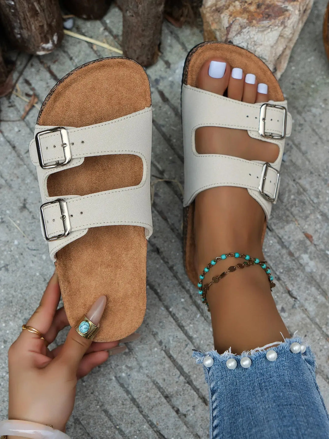 Women's Slippers Are Fashionable, Versatile, Casual and Comfortable, Thick-Soled Wear-Resistant Slippers for Home and Outings Beauty hair & fashionfj