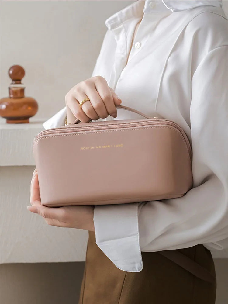 Makeup Organizer Female Toiletry Kit Bag Make Up Case Storage Pouch Luxury Lady Box, Cosmetic Bag, Organizer Bag For Travel Zipp