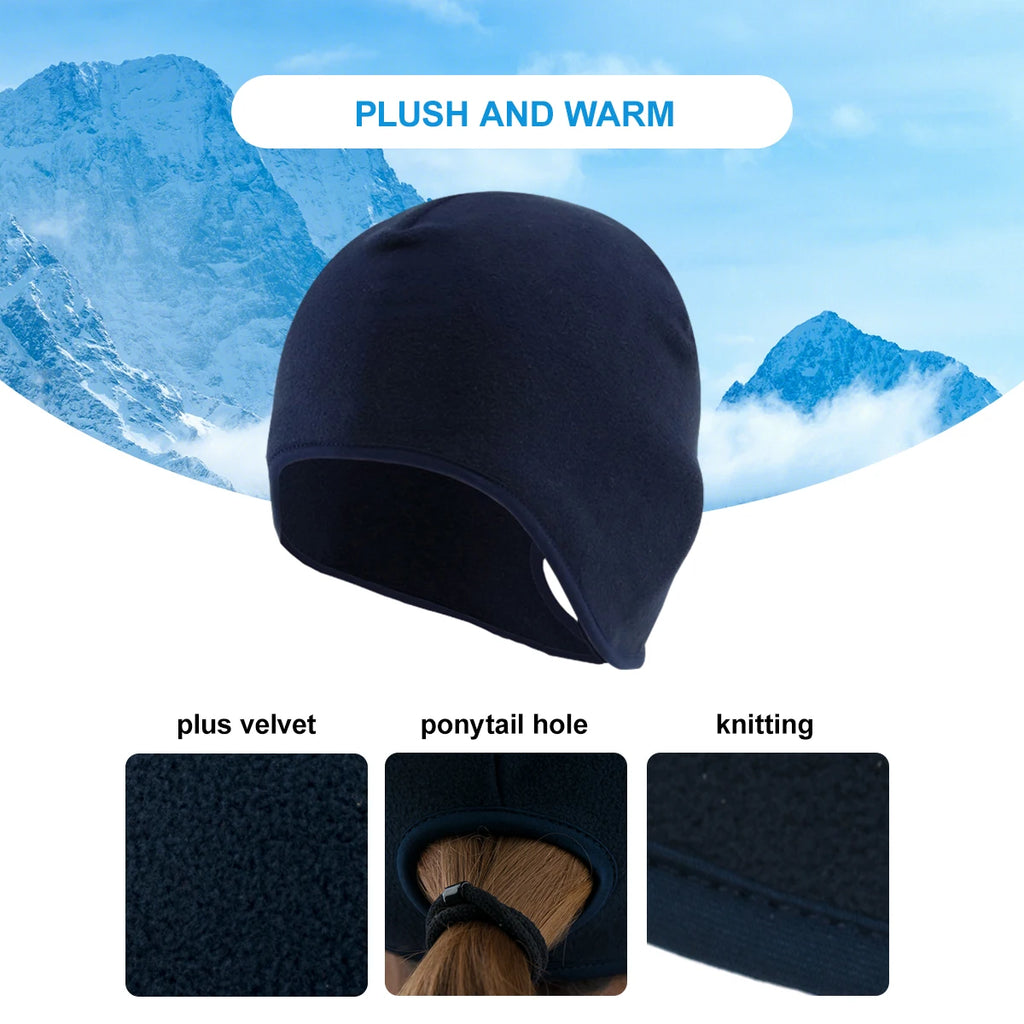 Winter Windproof Ear Warmer Running Headbands Warm Head Wraps Sport Bicycle Hat Headdress Hiking Riding Snowboard Soft Hats