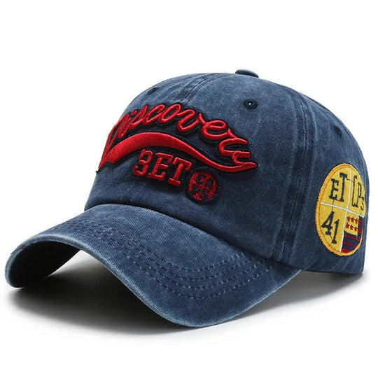 2022 Summer Women Men Baseball Cap Fashion Letter Embroidery Snapback Hat Vintage Washed Cotton Unisex Hip Hop Sun Hat Casquette Beauty hair & fashionfj