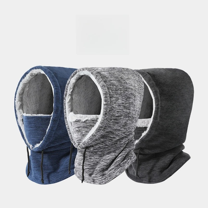 Winter Women Warm Hat Outdoor Riding Windproof Hat Ski Neck Protection Cold Protection Warm Head Hat