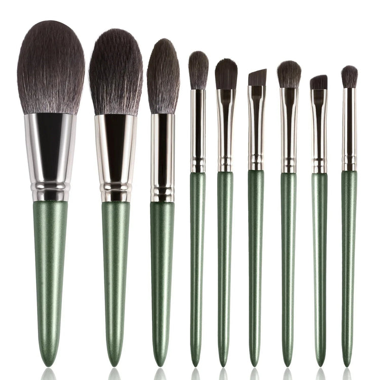 14Pcs Makeup Brushes Soft Fluffy Cosmetic Powder Eye Shadow Foundation Blush Blending Beauty Make Up Brush With Powder Puff Idea Beauty hair & fashionfj