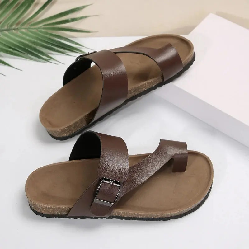 Women's slippers 2025 new autumn wedge beach slippers fashion sandals casual outdoor shoes women's versatile slippers Beauty hair & fashionfj