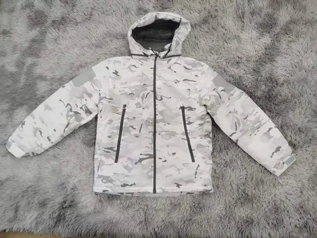 Winter Jacket Tactical Down Jackets for Men Winter Warm Waterproof Windbreakers Hunting Hiking Parkas Coat