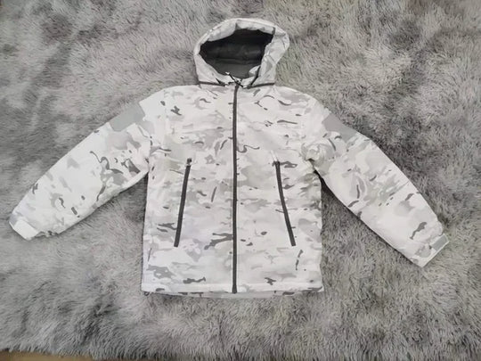 Winter Jacket Tactical Down Jackets for Men Winter Warm Waterproof Windbreakers Hunting Hiking Parkas Coat