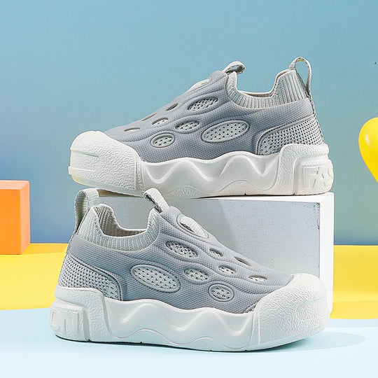 Kids Shoes Children Boys Sneakers Soft-soled Lightweight Breathable Non-slip Sports Running Walking for Girls Tennis Mesh Shoes