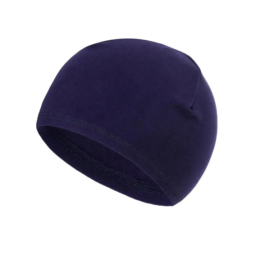 Winter New Fleece Hat Windproof Outdoor Hiking Accessories Hunting Men Caps Snowboard Cycling Warmer Brimless Beanies Hat