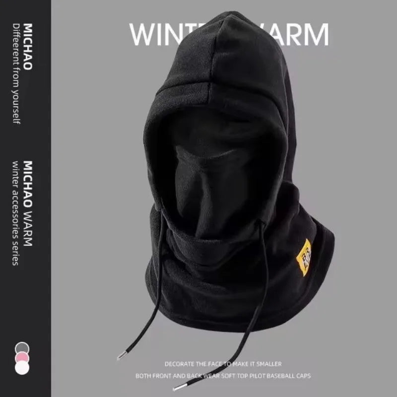 Winter Warm Hat with Mask and Neck Warmer 3-in-1 Windproof Balaclava for Men and Women  hat Cycling Cold Weather Protection
