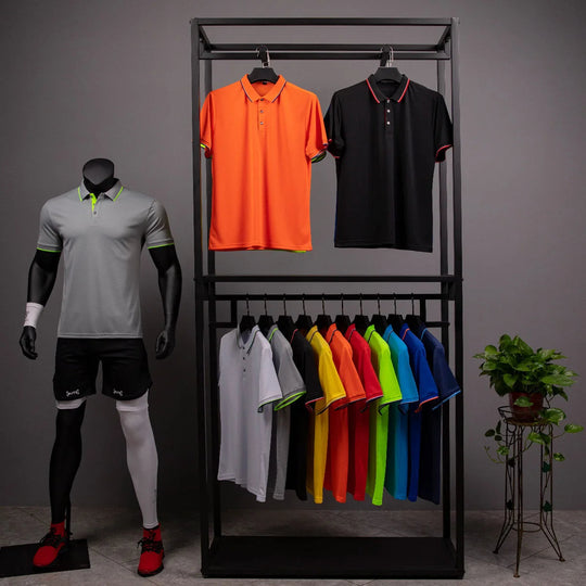 Polo Shirts for Men Men's Running T-shirt Tees 2022 Summer New Arrival Business Casual T Shirt Designer Oversized Male Clothing Beauty hair & fashionfj