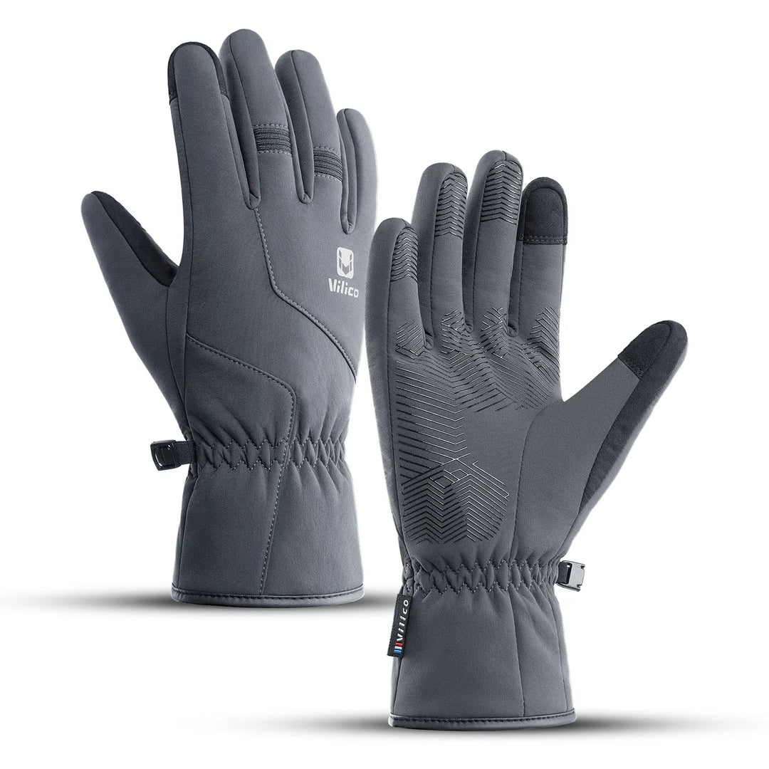 Autumn Winter Outdoor Cycling Gloves for Men Women Touchscreen Thermal Windproof Waterproof Anti-Slip Skiing Hiking Sports Glove