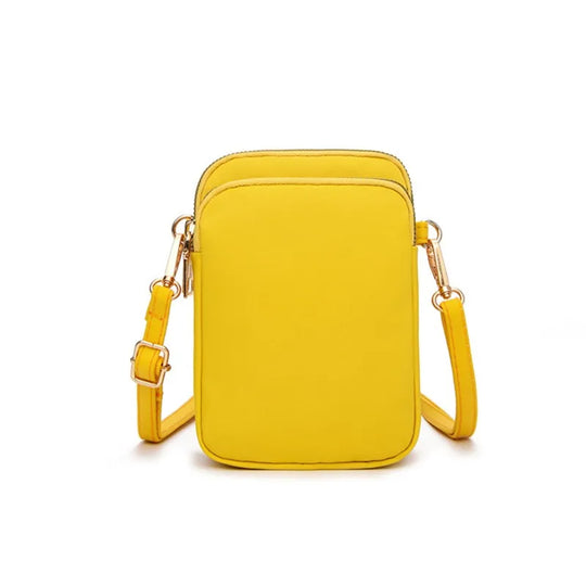 Women Mini Bag Crossbody Zipper Shoulder Bags Mobile Phone Purse Vertical Multifunctional Wallet Black Walking Crossbody Bags