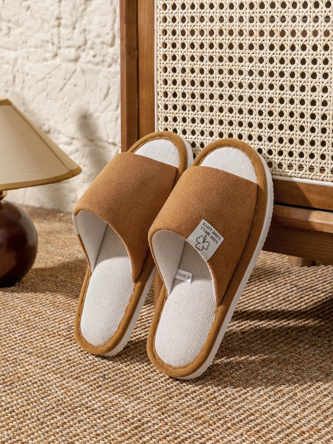 Slippers for Men，Non-Slip Soft-Soled Indoor House Slippers for Spring&Summer, All-Season Linen Home Comfortable Slippers Beauty hair & fashionfj