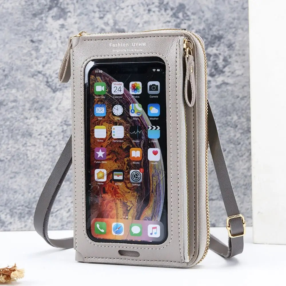 Women Crossbody Bags Touch Screen Cell Phone Purse Fashion Shoulder Bag Mobile Mini Wallet Card Holder Handbag Fashion