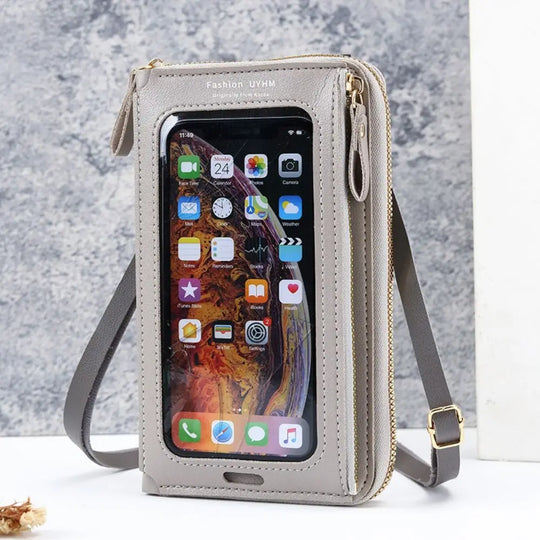 Women Crossbody Bags Touch Screen Cell Phone Purse Fashion Shoulder Bag Mobile Mini Wallet Card Holder Handbag Fashion