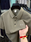 Cool POLO shirts for men's casual wear, with exquisite craftsmanship, with lapel, button closure, in solid color, classic and fa Beauty hair & fashionfj