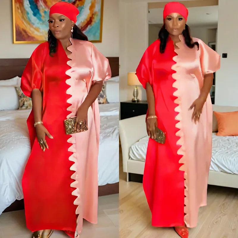 2025 African Dresses for Women Traditional Africa Clothing Dashiki Ankara Outfits Gown Abayas Robe Muslim Kaftan Maxi Long Dress Beauty hair & fashionfj