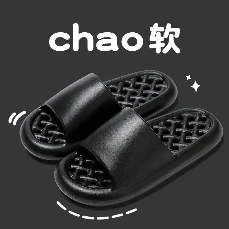 Shit-stepping Feeling Slippers for Summer Indoor Use, Non-slip, Wear-resistant and Water-draining , Suitable for Bathroom Use Beauty hair & fashionfj