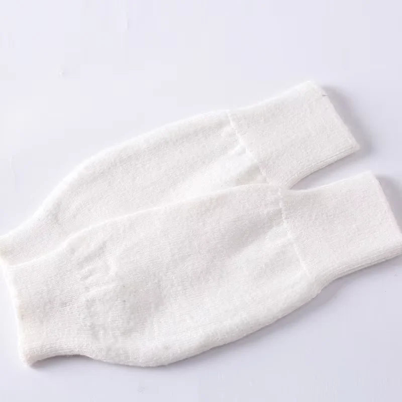 Women's winter gloves, thickened men's outdoor cycling gloves, connected finger gloves, half finger gloves, cotton new style