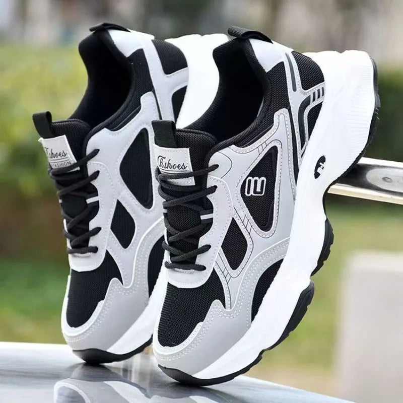 2025 Men Casual Sneakers High Quality Light Breathable Sport Designers Athletic Shoes Man Trainer Running Shoes Tenis Masculino