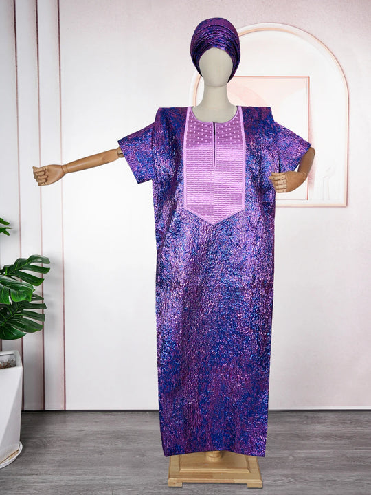 Abayas For Women Dubai African Muslim Fashion Dress Caftan Marocain Evening Party Dresses Satin Boubou Robe Djellaba Femme 2025 Beauty hair & fashionfj