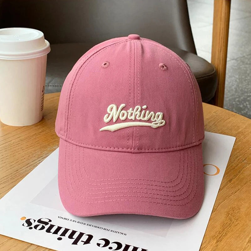 RICYGVM Letter Embroidery Baseball Hat For For Women Men Fashion Duck Tongue Cap Outdoor Sunshade Peaked Caps Solid Color Visors Beauty hair & fashionfj